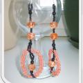 " Soft " Earrings - Earrings - beadwork