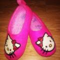 Hello Kitty - Shoes & slippers - felting