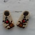 warm, woolen tapkytes - Shoes & slippers - felting