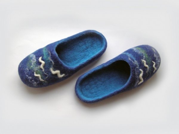 Felt tapkės Sea - Shoes & slippers