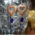 Heart - Earrings - beadwork