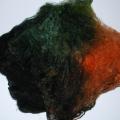 Painted silk wipes - Wool & felting accessories - felting