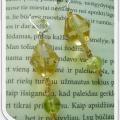 A bit of greens} - Earrings - beadwork