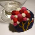 Love Tree. - Brooches - felting