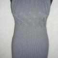 gray sleeveless dress - Dresses - knitwork