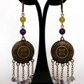 Earrings AU-376 - Earrings - beadwork
