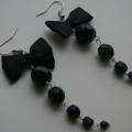 Kaspinukai long - Earrings - beadwork
