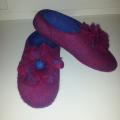 Flowered - Shoes & slippers - felting