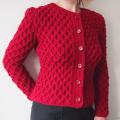 Burgundy sweater - Sweaters & jackets - knitwork