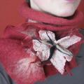 Clematis - Scarves & shawls - felting