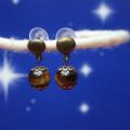 Earrings " Tigriukas " - Earrings - beadwork