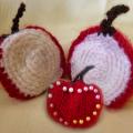 One Apple two sides - Lace - needlework
