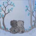 " Bears " - Acrylic painting - drawing