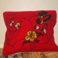 Understated love cushion - Pillows - sewing