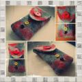 Motley buttons - Accessories - felting
