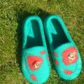 Poppy 2 - Shoes & slippers - felting