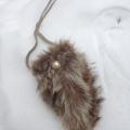 Fur handbag - Handbags & wallets - sewing