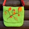 Autumn leafs - Handbags & wallets - felting