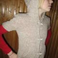 beige sweater girl - Children clothes - knitwork