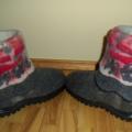 Short men felt - Shoes & slippers - felting