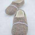 Linen ... - Shoes & slippers - felting