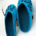 2 Ornaments - Shoes & slippers - felting