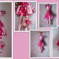 Retainer clips or hair rubbers - Dolls & toys - sewing