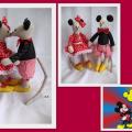 Mickey Mouse and Winnie - Dolls & toys - sewing