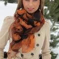 Cappuccino - Wraps & cloaks - felting