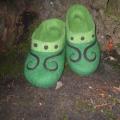 Forest Fairy :) - Shoes & slippers - felting