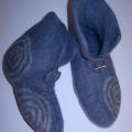 spirals - Shoes & slippers - felting