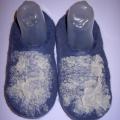 Denim - Shoes & slippers - felting