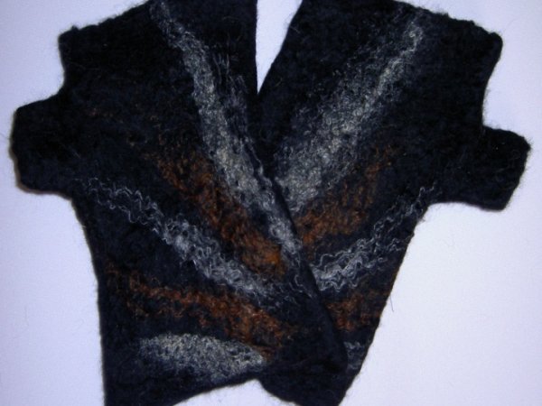 black with fingers - Gloves & mittens