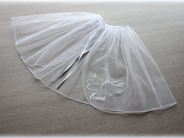 crocheted linen christening gown - Other clothing