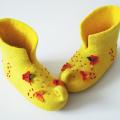 Baby fairy boots - Shoes & slippers - felting