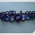 Blue bracelet} - Bracelets - beadwork