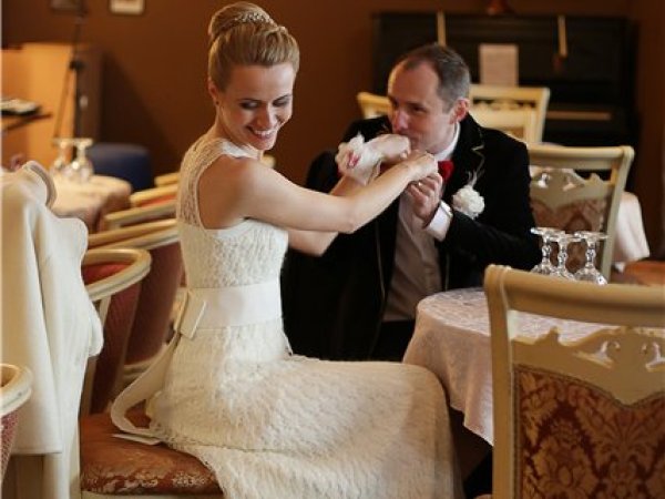 knitted bridal gown - Wedding clothes