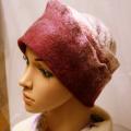 Cap " Magnolia " - Hats - felting