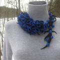 Flowering notes - Necklaces - felting