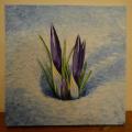 Saffron - Acrylic painting - drawing