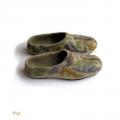 Felt slippers / felted slippers - Shoes & slippers - felting