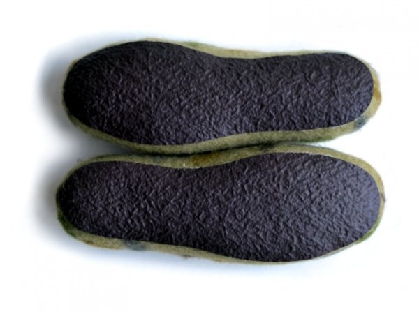 Veltinio šlepetės/felted slippers 2