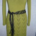 Leaved dress - Dresses - knitwork