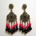 Earrings " Carmen " - Earrings - beadwork