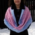 Pink dream - Wraps & cloaks - felting