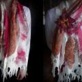 " & quot August evening; - Scarves & shawls - felting