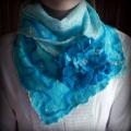 " Maldivian color " - Scarves & shawls - felting