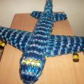 Plane with full fuel tank :) - Decorated bottles - making