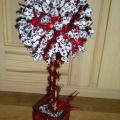 Candy Christmas tree - Floristics - making