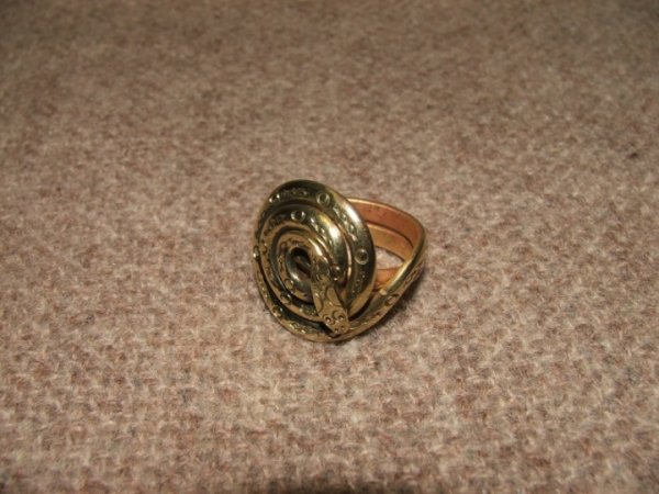 No brass ring Serpent. 3rd - Metal products